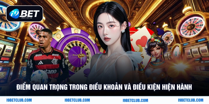 Điểm quan trọng trong điều khoản và điều kiện hiện hành