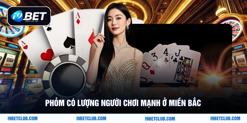 Phỏm có lượng người chơi mạnh ở miền Bắc